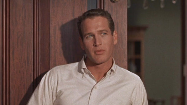 paul newman in oxford shirt by timeless man