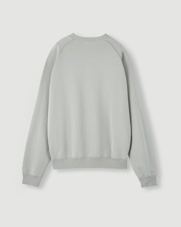 Applied Art Forms NM1-5 Raglan Sweater Ghost Grey Sweater Men