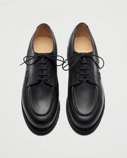 Paraboot – Chambord Lisse Noir – Tenue de Nîmes