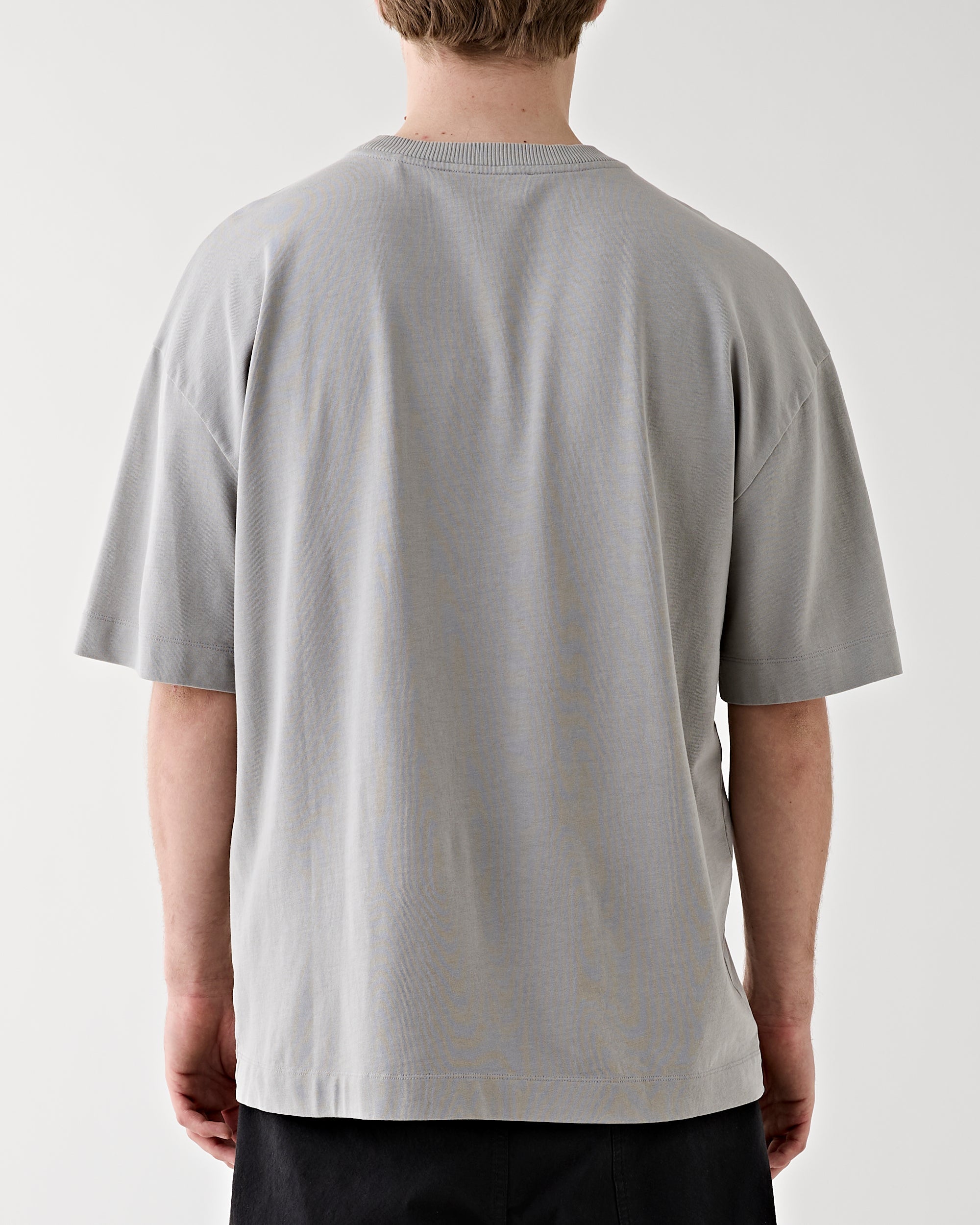 Applied Art Forms LM1-4 Oversized T- Shirt Ghost Grey T-shirt S/S Men