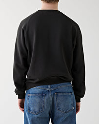 Applied Art Forms NM1-5 Raglan Sweater Charcoal Sweater Men