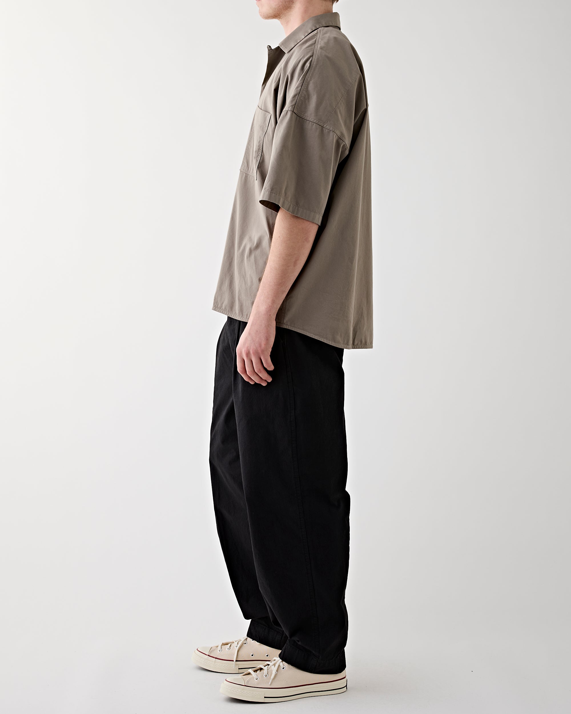 Applied Art Forms PM1-2 Short Sleeve Shirt Light Charcoal Shirt S/S Men