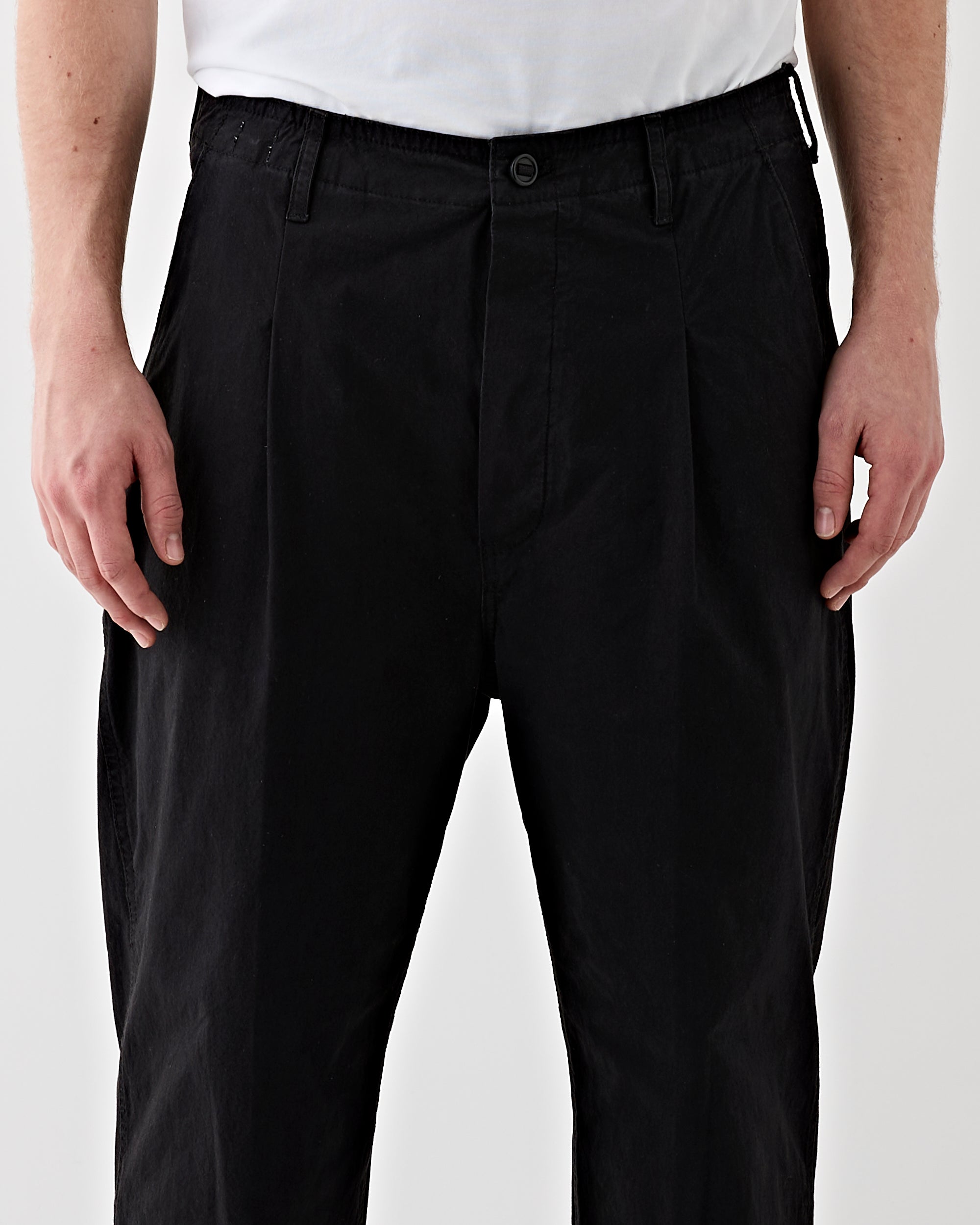 Applied Art Forms DM1-1 Japanese Cargo Black Pants Men