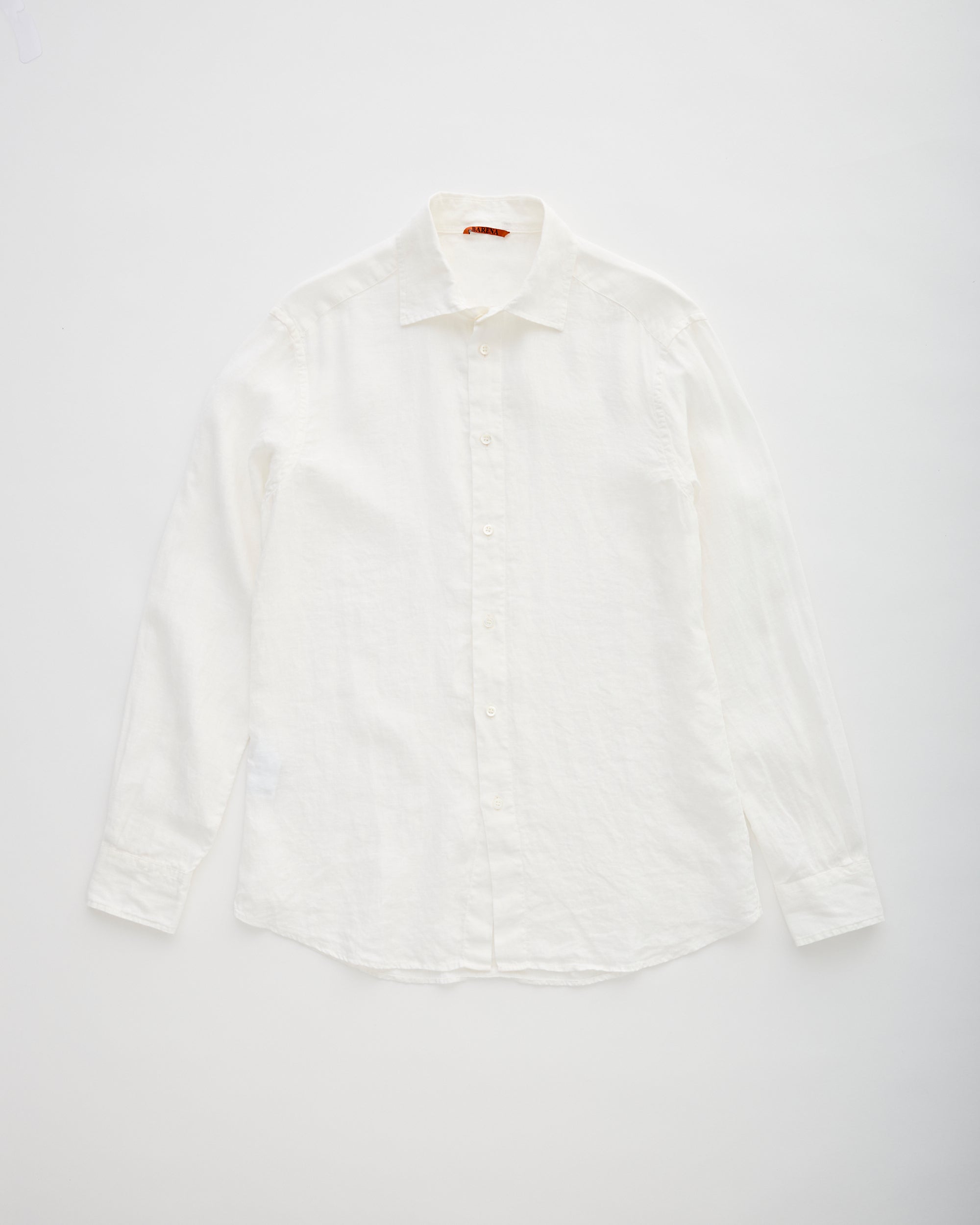 Barena Venezia Camicia Surian Telino Bianco Shirt L/S Men