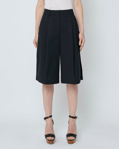 VIP【関税送料無料】希少 Thelatest Bermuda shorts Brenda The Latest – Brenda Shorts Black – Tenue de Nîmes