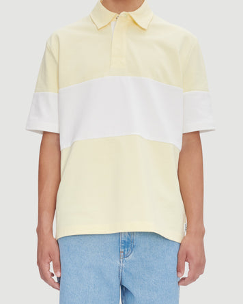 A.P.C. Polo Kenneth Light Yellow T-shirt S/S Men
