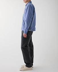 Carhartt WIP OG Detroit Jacket Bay Blue Aged Canvas JKT Short Men