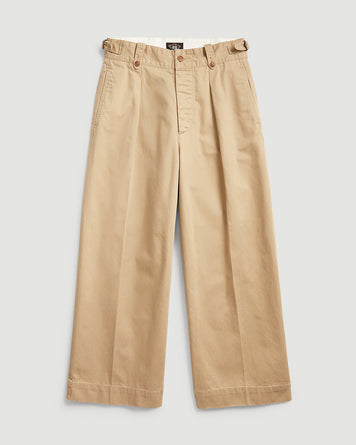 RRL Kyle Trouser Straight Pant New Military Khaki Pants Women