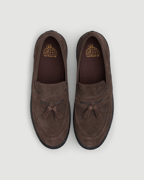靴 LAST RESORT AB VM005 LOAFER - BROWN 26.5 Last Resort AB VM005 Loafer Shoes - Golden Brown / Black
