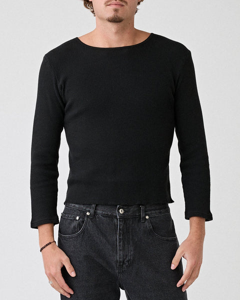 トップス SECOND/LAYER VERTICAL THERMAL BLACK SECOND/LAYER – Zero Thermal Black – Tenue de Nîmes