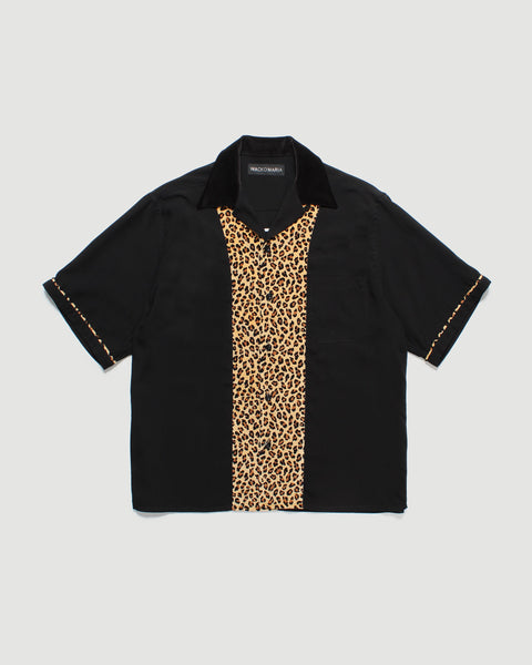【新品】WACKO MARIA SWITCHING SHIRT BLACK Wacko Maria – Switching Shirts S/S (Type-3) Black – Tenue de