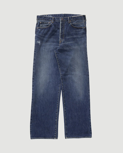 パンツ visvim SOCIAL SCULPTURE DAMAGED-41 D41 SOCIAL SCULPTURE 01 WIDE DAMAGED-41 – OBLIGE