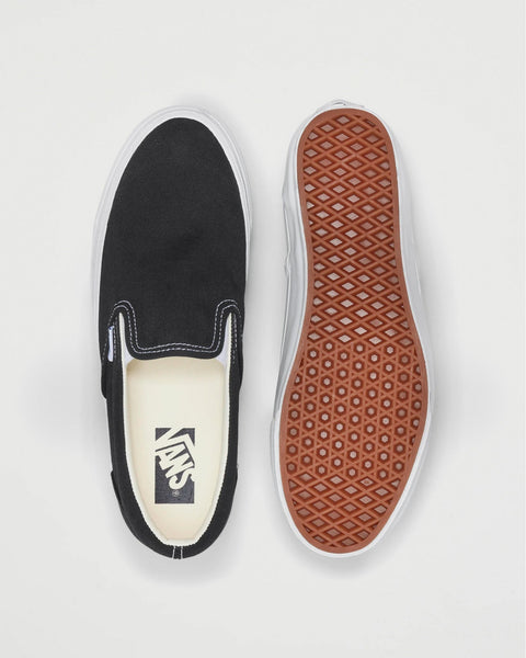 VANS PREMIUM　Slip-On Reissue 98　27cm ovy VANS PREMUIM SLIP-ON REISSUE 98 - CHECKERBOARD – Undefeated