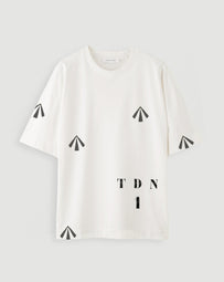Applied Art Forms TDN x A/A/F LM1-4 Oversized T-Shirt White T-shirt S/S Men