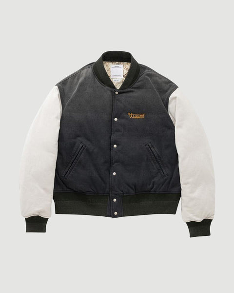 Visvim – Varsity Era Down Jacket Black – Tenue de Nîmes