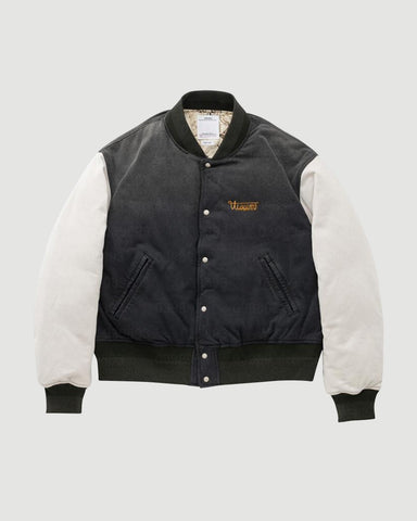 visvim VARSITY BLOUSON ブラック 5番 Visvim – Varsity Era Down Jacket Black – Tenue de Nîmes