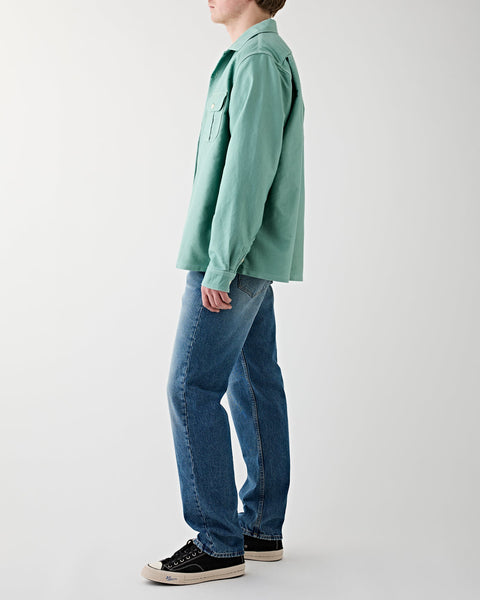 Keesey G.S. Shirt L/S Moleskin Light Green