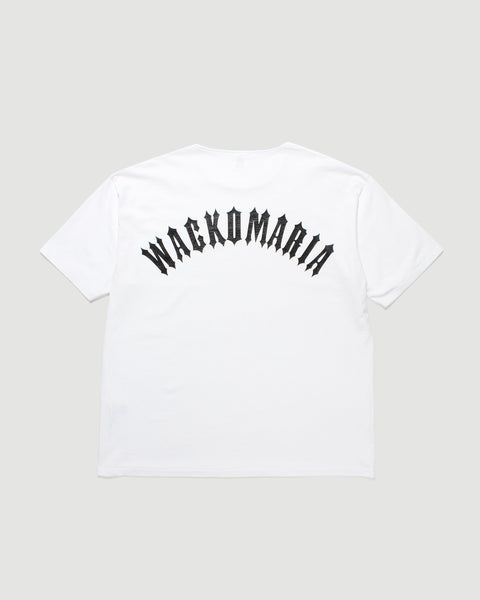 Wacko Maria – Washed Heavy Weight T-Shirt (Type-1) White – Tenue