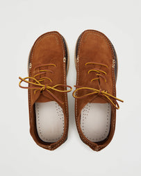 Yogi Footwear Yogi x Universal Works Finn Cola/Dark Brown Suede/Tumbled Leather Shoes Leather Men