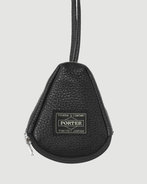 未使用　保管品　PORTER　CALM　KEY PACK　キーパック　レザー　黒 ポーター PORTER ポーター カーム キーケース 吉田カバン PORTER