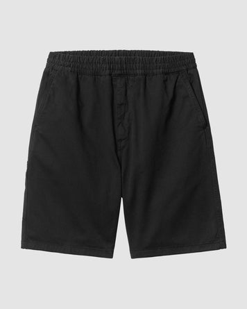 Carhartt WIP Flint Short Black (Garment Dyed) Shorts Men