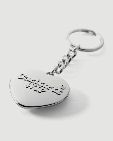 Cahartt WIP カーハート シルバー925製 ハートリング 15号　希少 heart-keychain-silver-