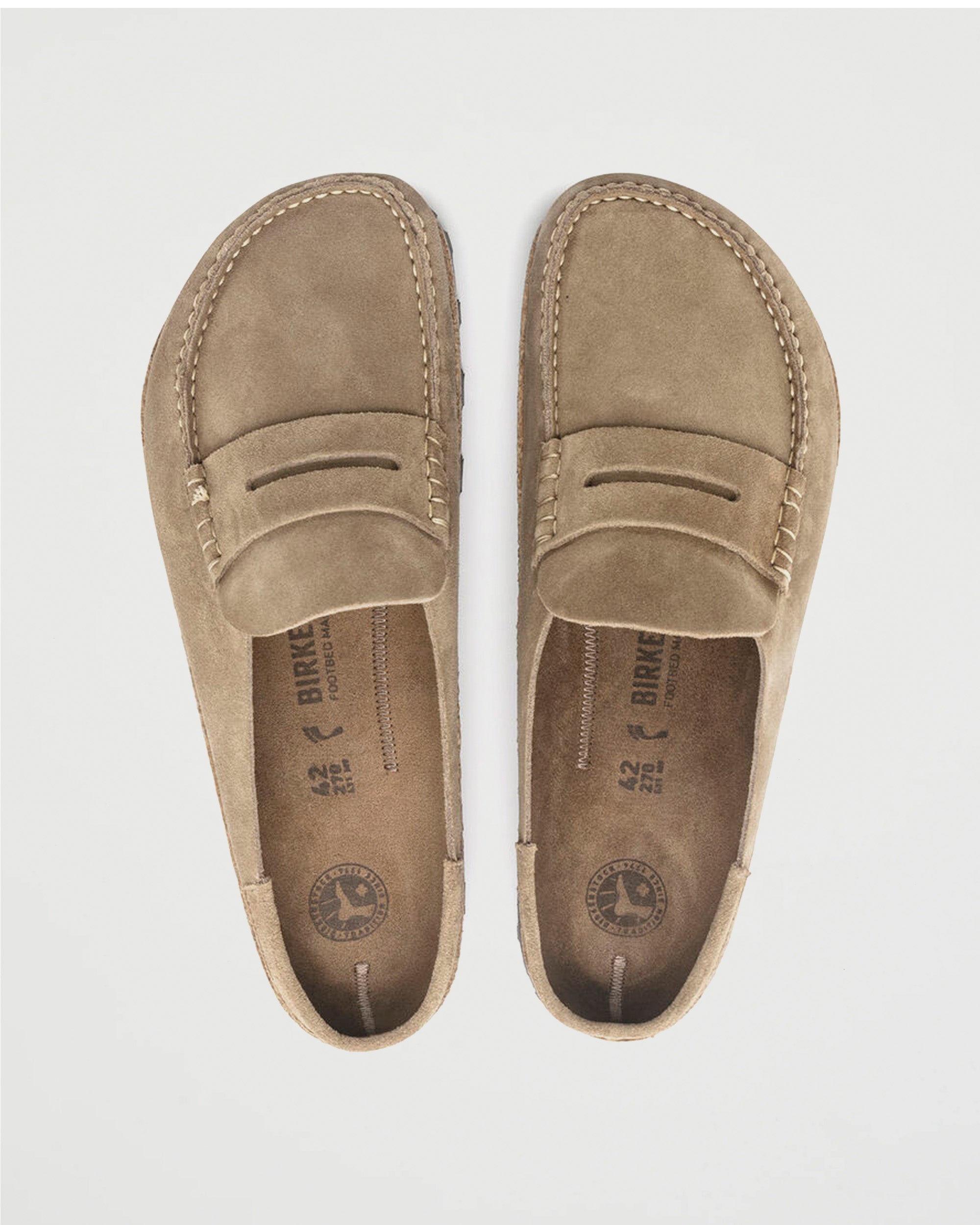 Birkenstock Naples Taupe Shoes Leather Unisex