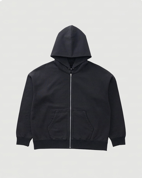 Visvim – Ultimate Jumbo SB Hoodie Black F.Z. – Tenue de Nîmes