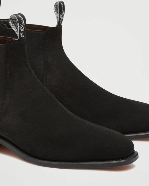 Black suede outlet rm williams