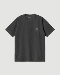 Carhartt WIP S/S Nelson T-Shirt Charcoal (Garment Dyed) T-shirt S/S Men