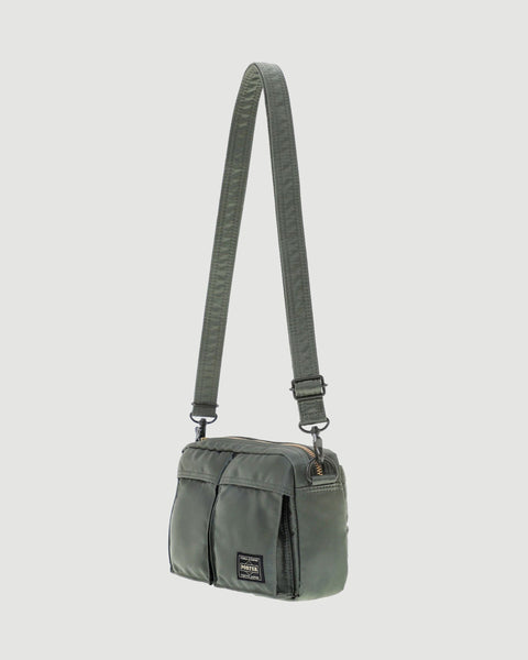 Porter Yoshida – Tanker Sling Bag Sage Green – Tenue de Nîmes