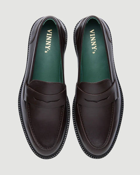 towneepennyloaferdarkbrown4203