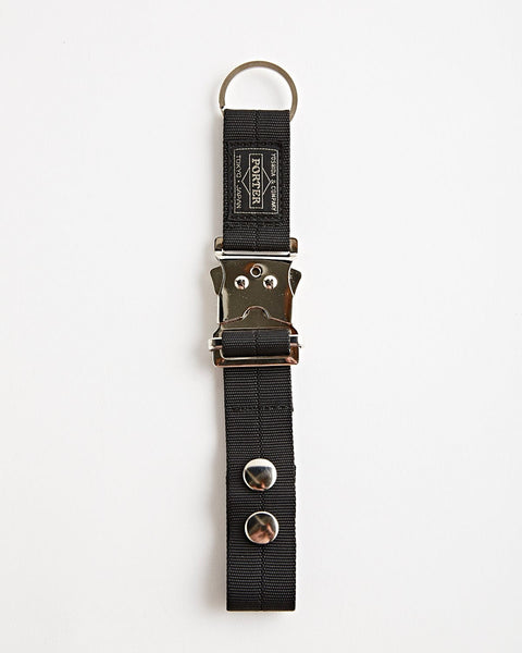 Porter Yoshida – Joint Key Holder Black/Silver – Tenue de Nîmes
