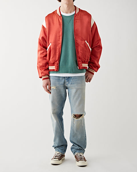 Visvim – Douglas Stadium Jacket Red – Tenue de Nîmes