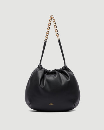 A.P.C. Sac Ninon Chaine Black Bags Women