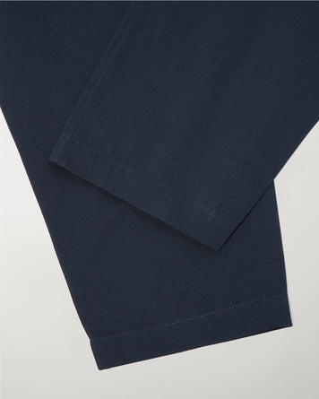 Universal Works Pleated Track Pant Navy Pants Men