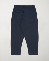 Universal Works Pleated Track Pant Navy Pants Men