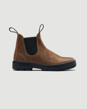 Blundstone x Filson 2535 Chelsea Siena Waxed Suede Shoes Leather Unisex