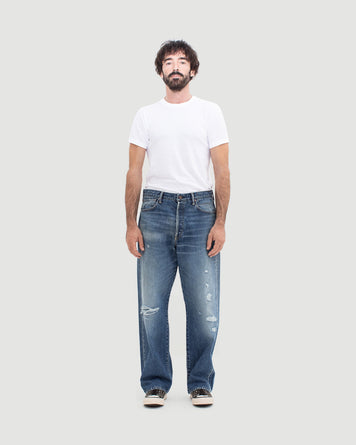 Visvim Social Sculpture 01 Wide Damaged-44 Denim Men
