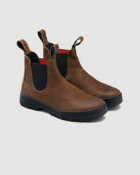Blundstone x Filson 2535 Chelsea Siena Waxed Suede Shoes Leather Unisex