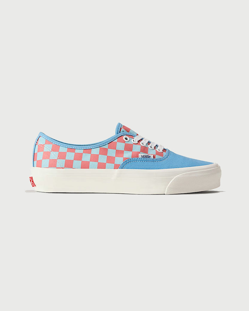 Vans Premium – LX Authentic 44 Checkerboard Heritage Blue – Tenue de Nîmes