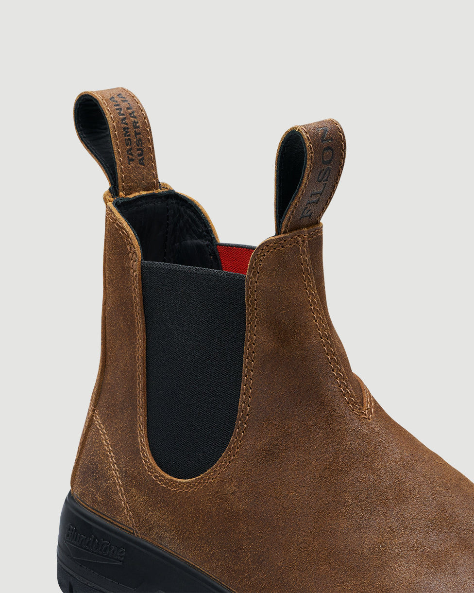 Blundstone x Filson 2535 Chelsea Siena Waxed Suede Shoes Leather Unisex