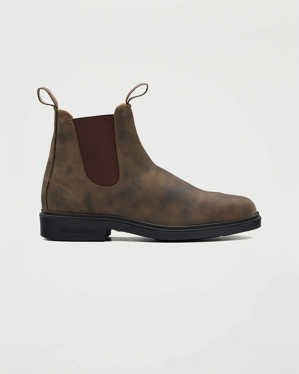 Blundstone 1306 Dress Boot Rustic Brown Tenue de Nmes Blundstone 1306 Dress Boot Rustic Brown Tenue de Nmes