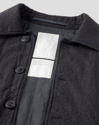 Applied Art Forms AM2-3 Wool Coat Black JKT Short Men