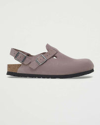 Birkenstock Tokio II Suede Faded Purple Shoes Leather Unisex