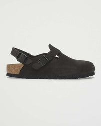 Birkenstock Tokio II Suede Black Shoes Leather Unisex