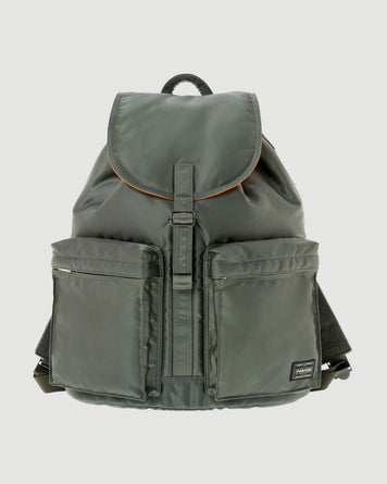 Porter Yoshida Tanker Rucksack Sage Green Bags Unisex