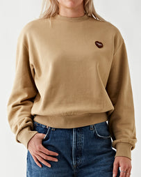 Carhartt WIP W' Heart Patch Sweatshirt Dusty Brown Sweater Women