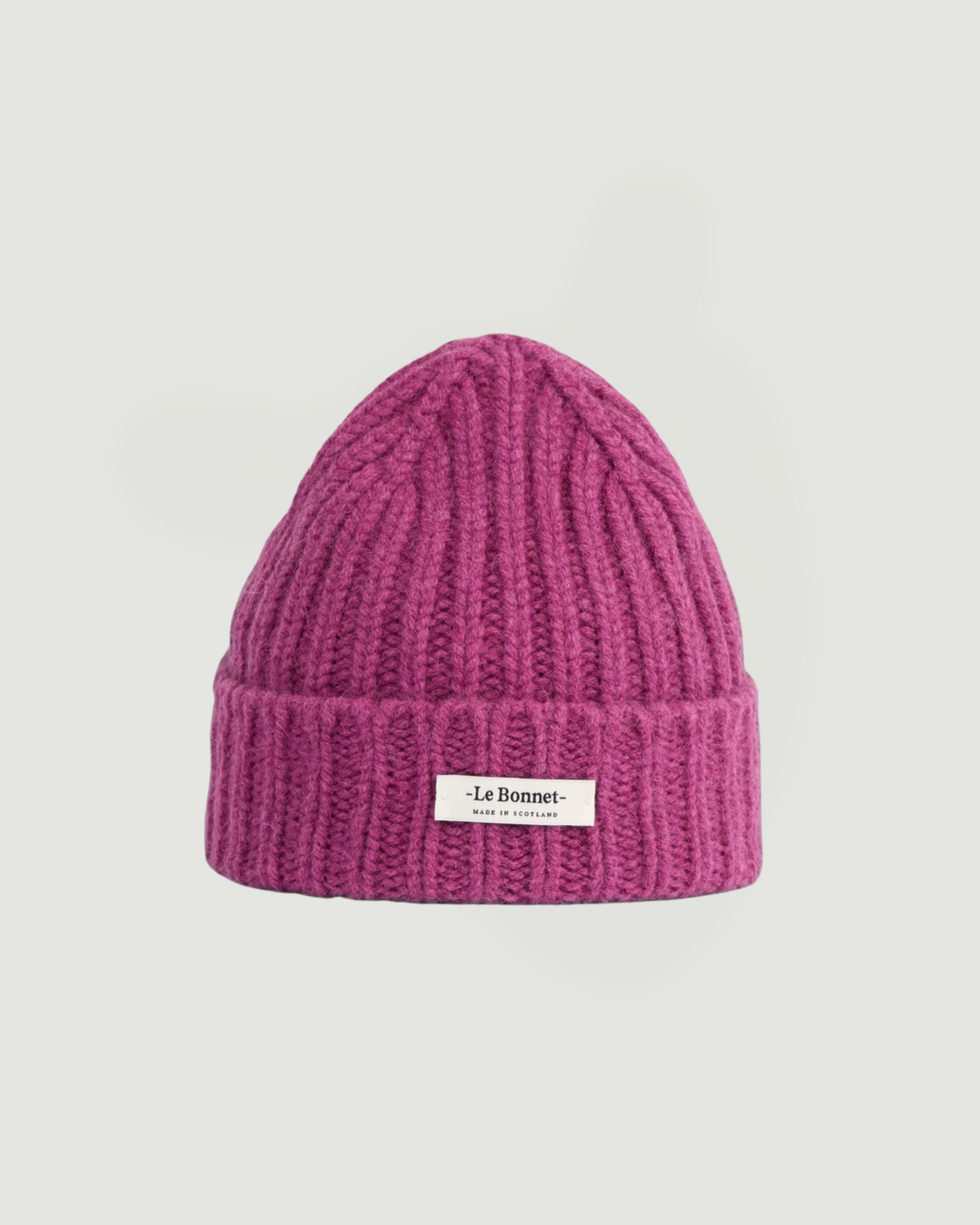 Le Bonnet Logo Beanie Rhubarb Headwear Unisex