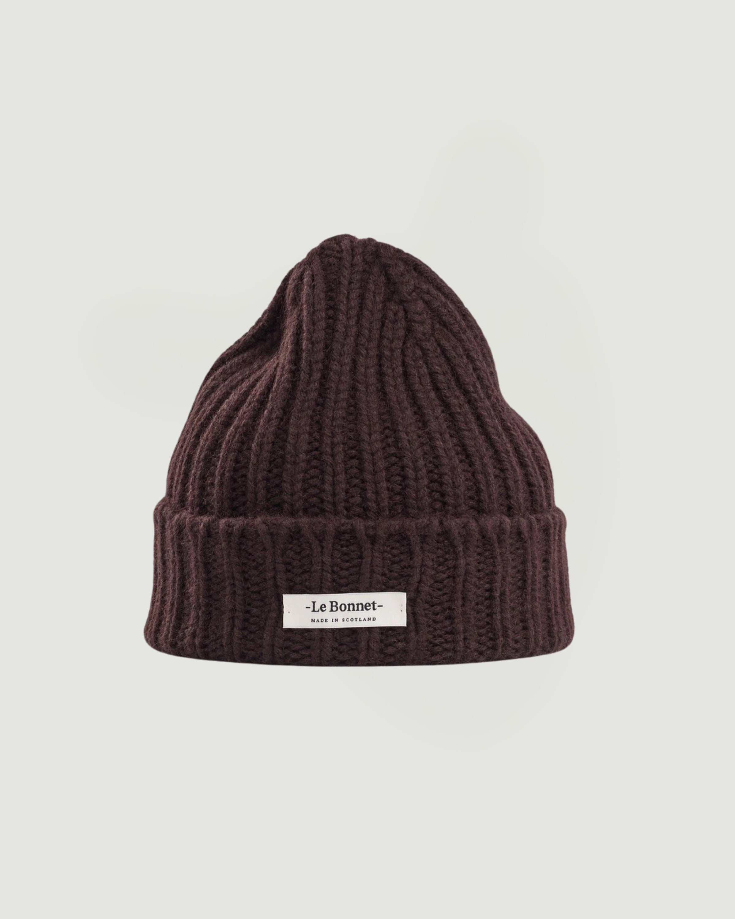 Le Bonnet Logo Beanie Espresso Headwear Unisex